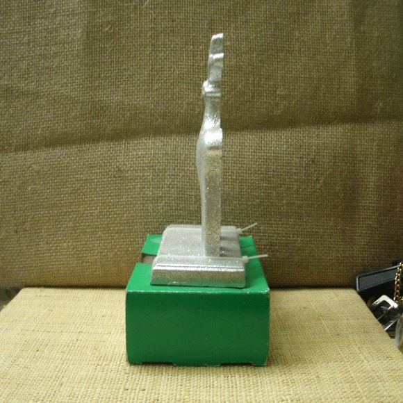 Holiday Silver Reindeer Stocking Holder - Picture 4 of 16